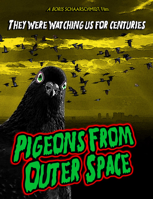 Pigeons From Outer Space Poster